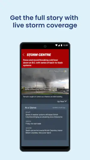 The Weather Network screenshot