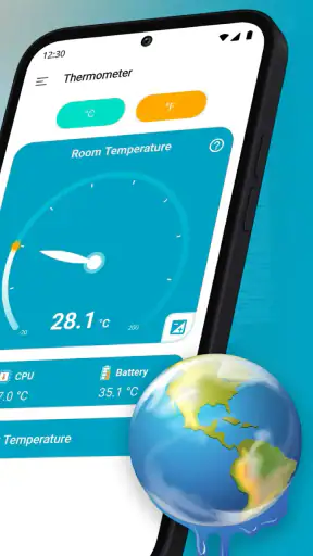 Thermometer Room Temperature screenshot