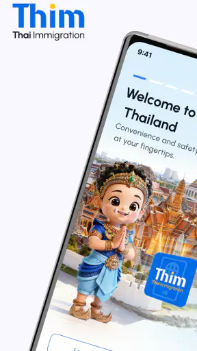 THIM - Thai Immigration Bureau screenshot