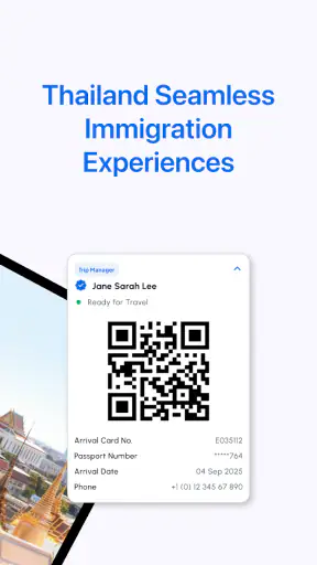 THIM - Thai Immigration Bureau screenshot