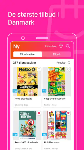 Tilbudsavis & tilbud Denmark screenshot