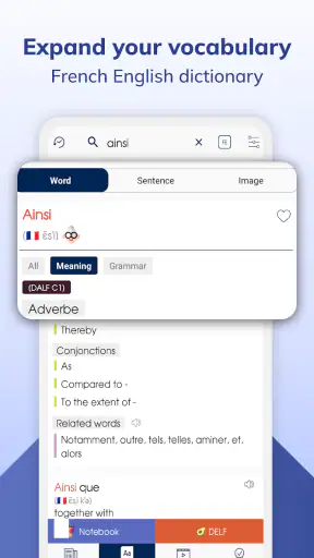 Todaii: Learn French by news screenshot
