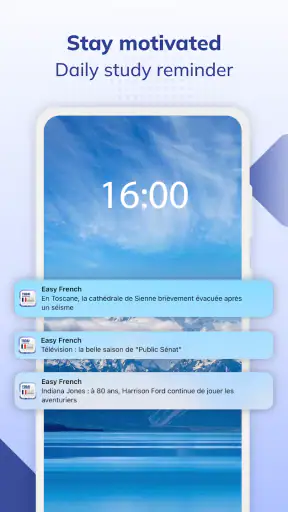 Todaii: Learn French by news screenshot