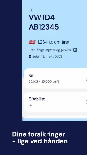Topdanmark Forsikring screenshot