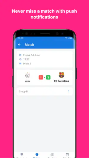 Tournify screenshot
