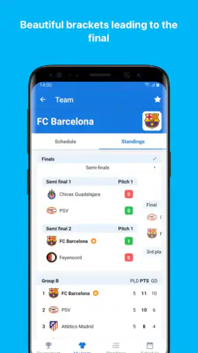Tournify screenshot