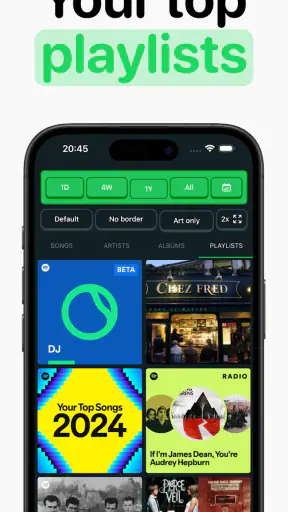 Trackify for Spotify Stats screenshot