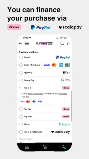 Tradeinn: Sportsbutik screenshot