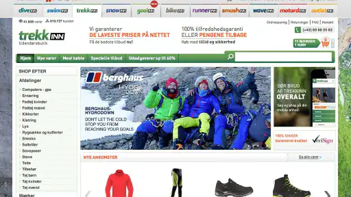 Tradeinn: Sportsbutik screenshot