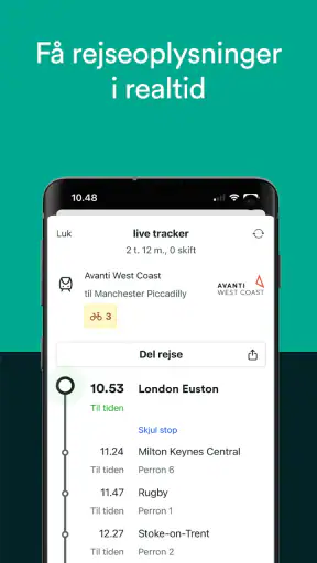 Trainline: Togrejser i Europa screenshot