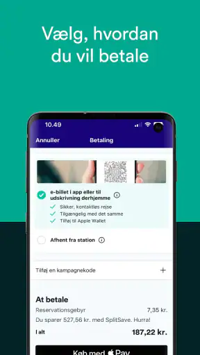 Trainline: Togrejser i Europa screenshot