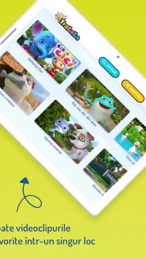 TraLaLa - Desene animate copii screenshot