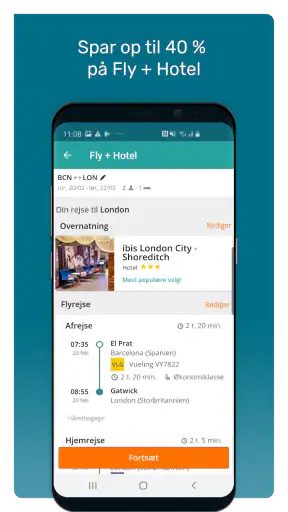 Travellink: Billige flyrejser screenshot