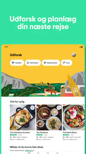 Tripadvisor: Planlæg rejser screenshot