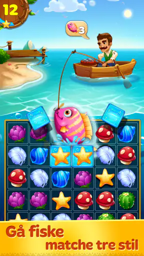 Tropic Trouble Match 3 Builder screenshot