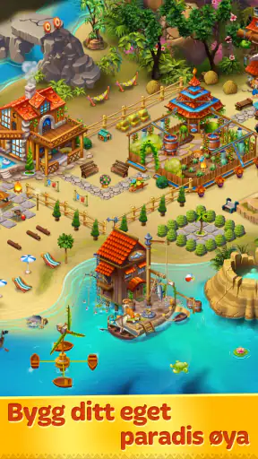 Tropic Trouble Match 3 Builder screenshot