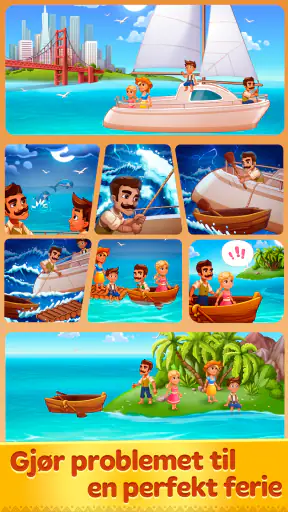 Tropic Trouble Match 3 Builder screenshot