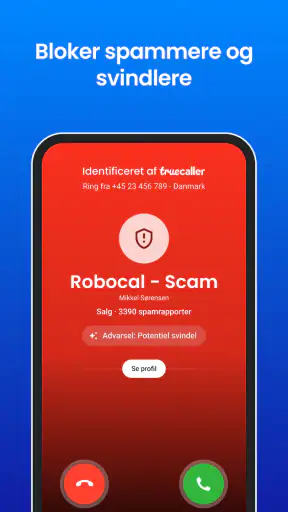 Truecaller SMS & opkald bloker screenshot