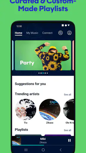 Tusass Music screenshot