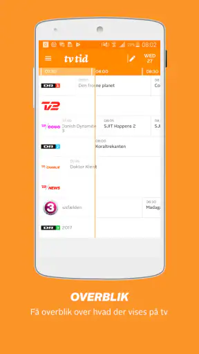 tvtid – Dansk tv-guide screenshot