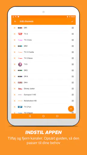 tvtid – Dansk tv-guide screenshot