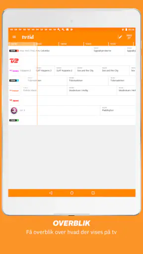 tvtid – Dansk tv-guide screenshot