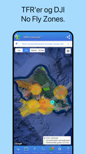 UAV Forecast for dronepiloter screenshot