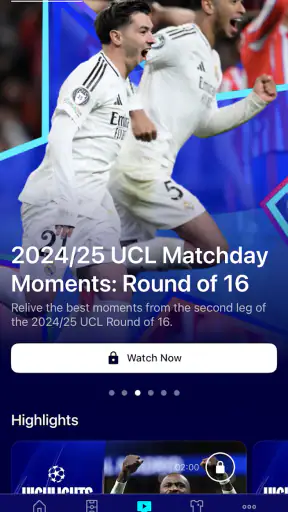 UEFA Champions League Official screenshot
