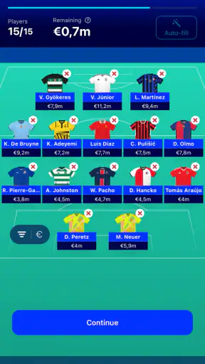 UEFA Champions League Official screenshot