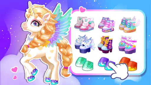 Unicorn Dress up Game for Kids screenshot
