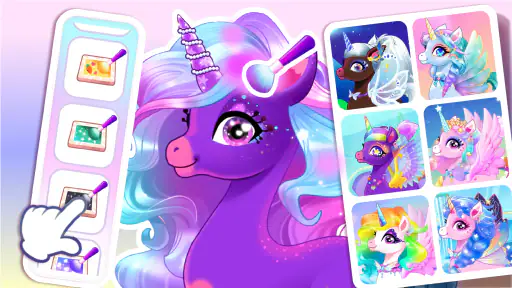 Unicorn Dress up Game for Kids screenshot