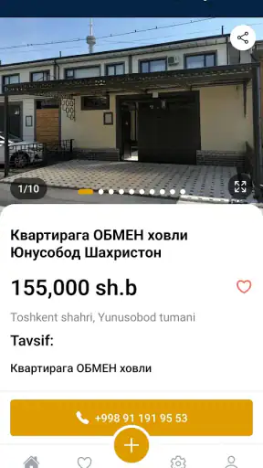 UyBozorTV screenshot