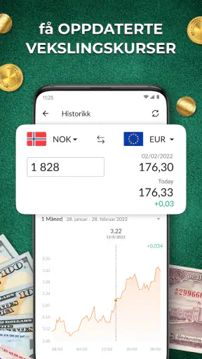 Valutakalkulator Pluss screenshot