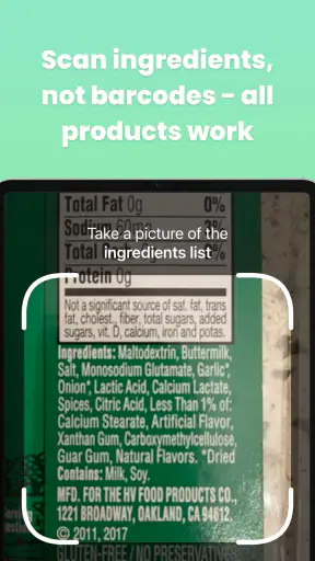 Vegan Scanner - WhatsVegan screenshot