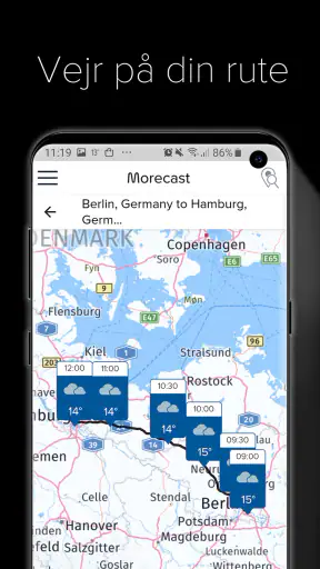 Vejrapp & Radar - Morecast screenshot