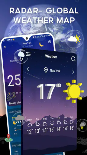 Vejrudsigt - Live vejr screenshot