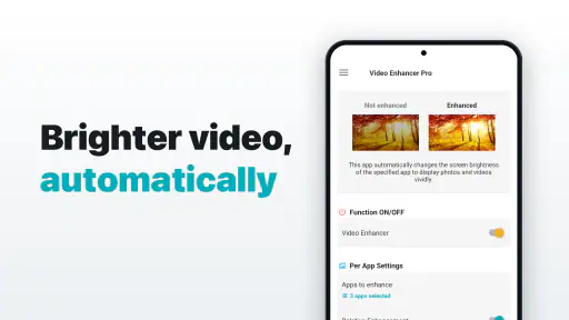Video Enhancer Pro: Brightness screenshot