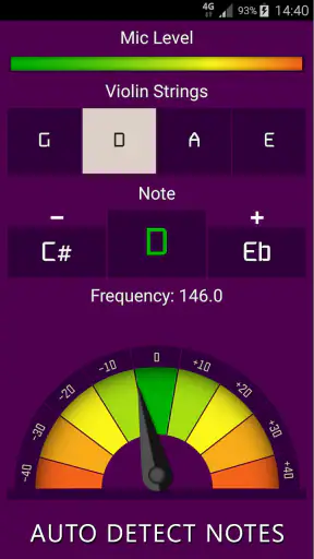 Violin Tuner screenshot