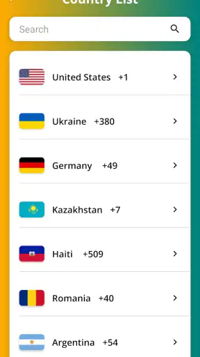 Virtual Number for WhatsApp screenshot