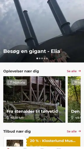 VisitHerning Explore screenshot