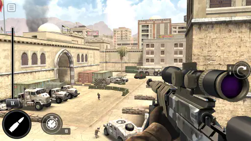 War Sniper: FPS Skydespil screenshot