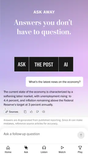 Washington Post: Live News screenshot