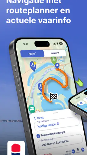 Waterkaarten: Boat Navigation screenshot