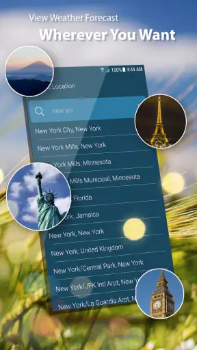 Weather screenshot