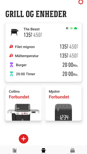 Weber® Connect screenshot