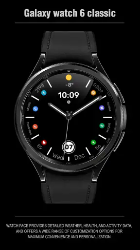 WFP 305 Butterfly watch face screenshot
