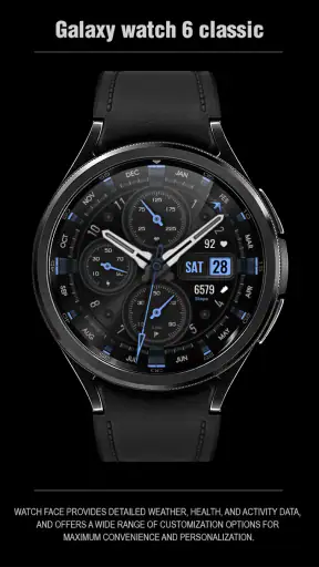 WFP 308 Business watch face screenshot
