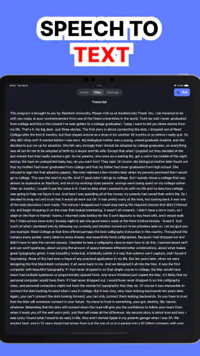 Whisper AI: Speech to Text screenshot