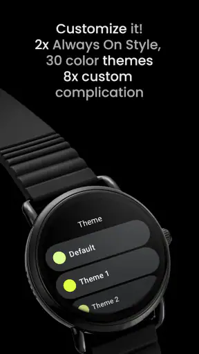 Widgets Watch Face screenshot