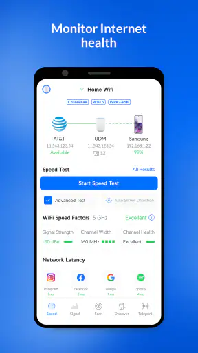 WiFiman screenshot